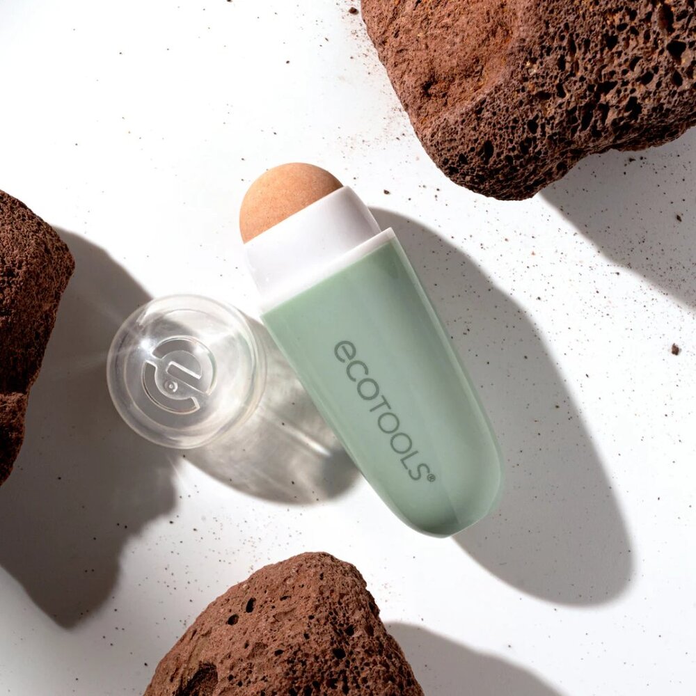 New in Package EcoTools Reusable Oil Absorbing Mattifying Stone Roller
